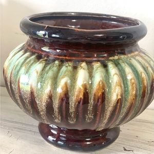 Antique Roseville USA Sunny Pottery Flower Garden Vase-RARE